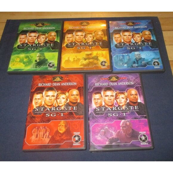 Stargate SG-1 - Complete Sixth Season (DVD, 2006, 5-Disc Set) - Picture 5 of 7